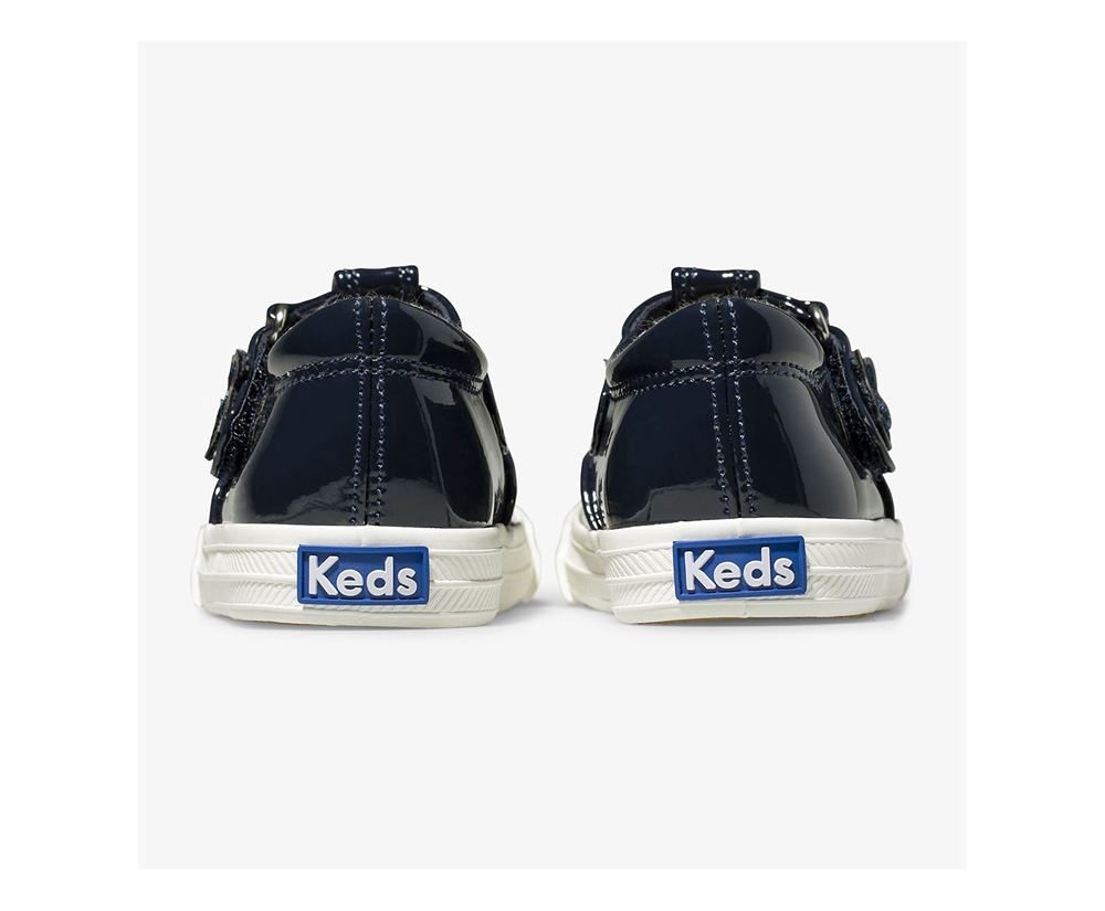 Slip On Παιδικα - Keds Daphne Patent - Σκουρο Μπλε - LNRUJ0281